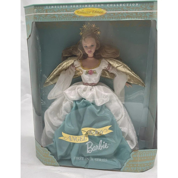 VTG 1998 Mattel Angel of Joy Barbie Doll Collection First in a Series NIB #19633 - Picture 1 of 16